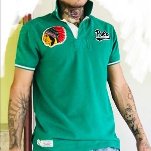 Ralph Lauren Polo shirt Indian head